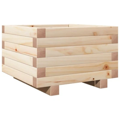 Image of vidaXL Garden Planter 40x40x26.5 cm Solid Wood Pine