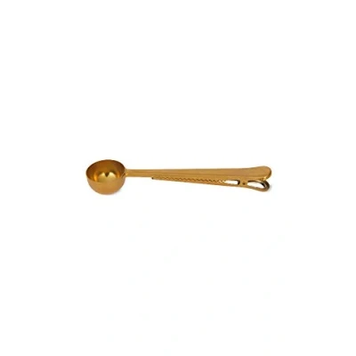 Image of Brompton Coffee Scoop by Garden Trading Crafted in Stainless Steel H2.2 X W17.5 D3.7cm