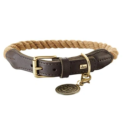 Image of HUNTER Collar with Rope List, 38 46, Beige