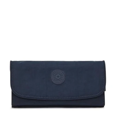 Image of Kipling Money Land RFID Wallet Blue Bleu 2 One Size