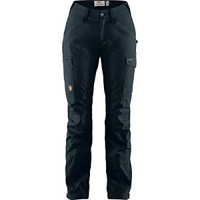 Image of FJALLRAVEN F89829 555 Kaipak Trousers Curved W Dark Navy 48