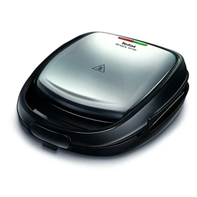 Image of TEFAL SW341D12 700W Black, Stainless Steel Toaster, Metal