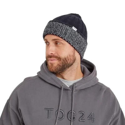 Image of TOG24 Unisex Bamon Knit Hat Dark Indigo Blue One Size