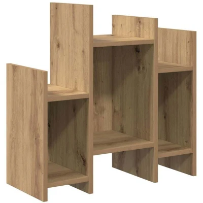 Image of vidaXL Side Cabinet Artisan oak 60 x 26 cm Engineered wood