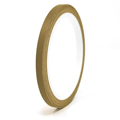 Image of Finest Folia 10 Metres Matt Decorative Strips Car Truck Motorcycle Boat Model Making Crafts DIY Side Adhesive (Gold Matt, 5 mm Width)