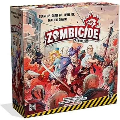 Image of CMON Zombicide 2nd Edition Miniatures Board Game Ages 14 Plus 1 6 Players 60 Minutes Playing Time