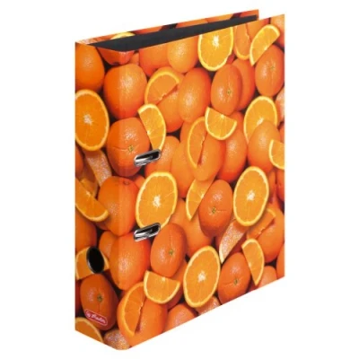 Image of Herlitz max. file folder A4 8 cm Fruit (Assorted Designs And Sets) Orangen