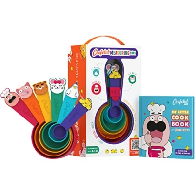 Image of Chefclub Kids Children Measuring Cups Kitchen Utensils for Easy measurement instruments cooking
