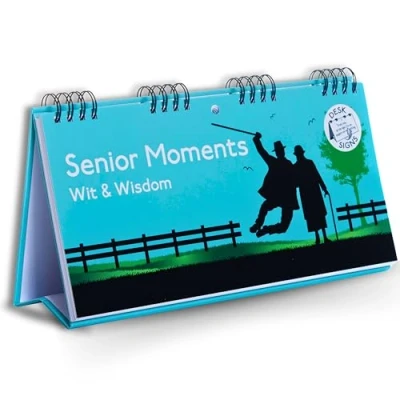 Image of Boxer Gifts Senior Moments Flip Book