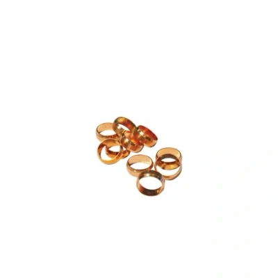 Image of Plumbright Brass Olives 10mm (Pack of 10) 787103