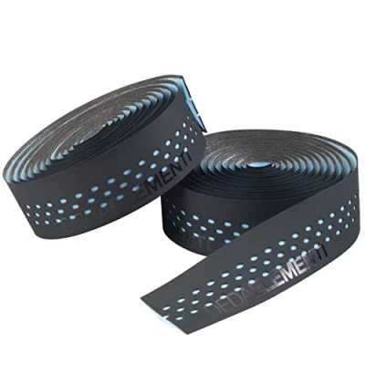 Image of Deda Elementi Presa Handlebar Tape, Black/Blue, One Size