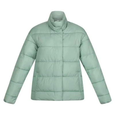 Image of Regatta Women&#039;s Raegan Baffled Quilted Jackets, Ice Grey, 14 UK