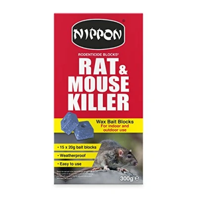 Image of NIPPON Vitax Rat &amp; Mouse Killer Wax Blocks 300g