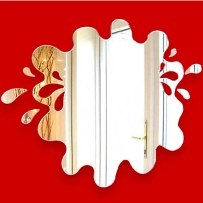 Image of Super Cool Creations Splashes out of Puddle Mirror 20cm x 19cm &amp; 6
