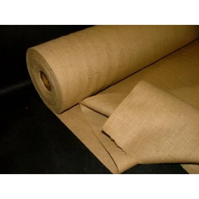 Image of Pandoras Upholstery 20 Metres 12oz Weight 72&quot; Extra Wide Heavy Hessian, Brown