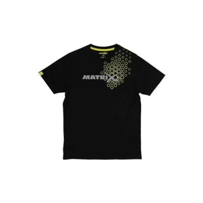 Image of Matrix Hex Print t shirt Black M Fishing