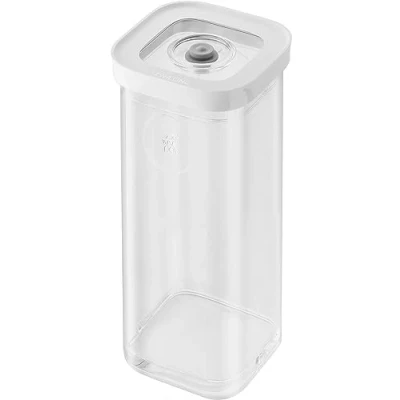 Image of Zwilling FRESH &amp; SAVE CUBE Box, size 3S, modular stackable container, airtight vacuumable storage, dishwasher friendly, transparent