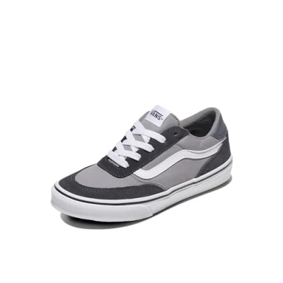 Image of Vans Brooklyn Ls Sneaker, Tonal Asphalt, 3.5 UK Child