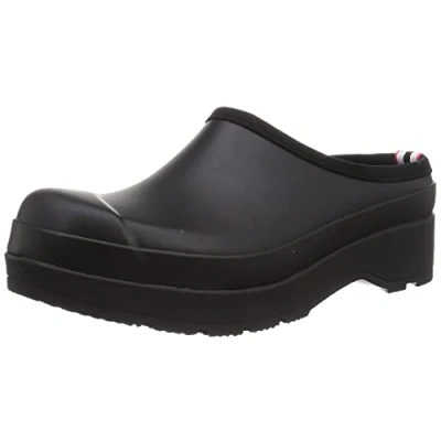 Image of Hunter Mens Original Play Clog, Schwarz, 10 UK