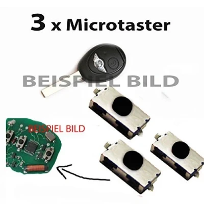 Image of Micro Switch Remote Control Keys for Mini One Cooper S R50 R53
