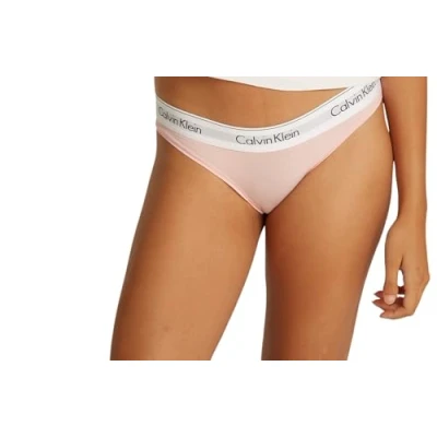 Image of Calvin Klein Women’s Bikini Briefs, Pink (Buff Pink), S