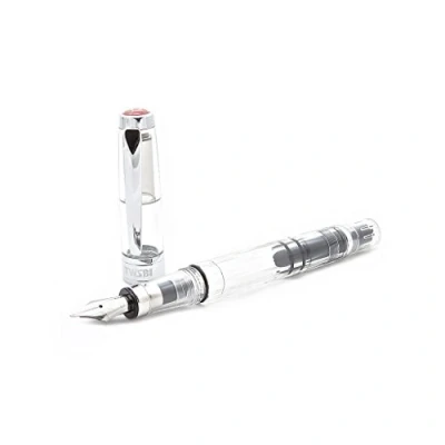 Image of TWSBI Diamond 580, Dispenser, Piston Fountain Pen, Nib F Demonstrator Clear