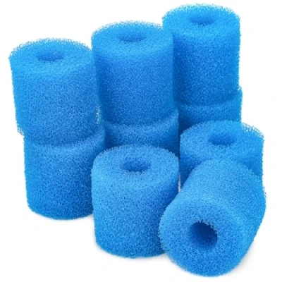 Image of LTWHOME Compatible Blue Filter Foam Replacement Fit For Eheim 6664 Prefilter (Pack of 6)
