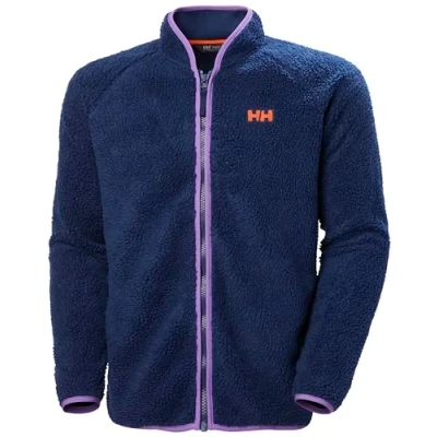 Image of Helly Hansen Mens Box Pile Jacket, Ocean, S