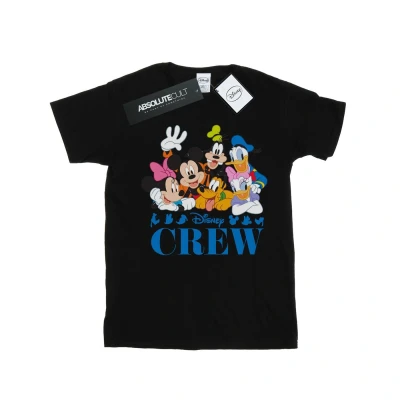 Image of Disney Boys Mickey Mouse Friends T Shirt (Black) Cotton Size 9 11Y