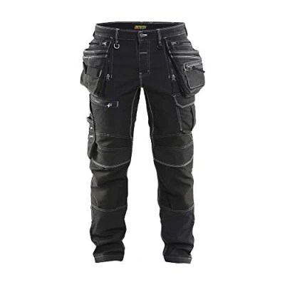 Image of BLÅKLÄDER Craftsman trousers denim stretch Men 32L Black