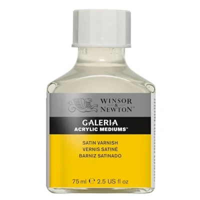 Image of Winsor &amp; Newton 3022803 75ml Galeria Acrylic Satin Varnish Medium