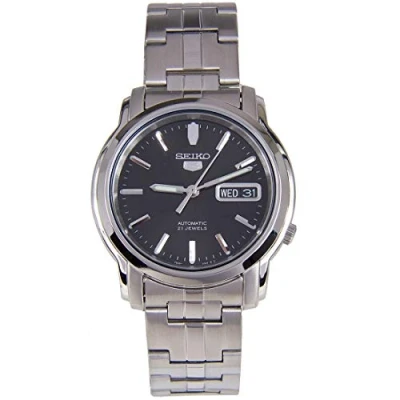Image of Seiko Unisex Adult Analogue Classic Automatic Watch with Stainless Steel Strap SNKK71K1