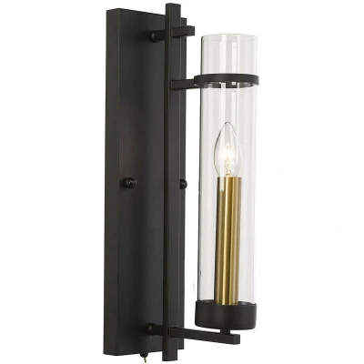 Image of Italux Lighting Aspen Classic 1 Light Wall Lamp, E14