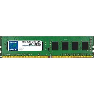 Image of 8GB DDR4 2400MHz PC4 19200 288 PIN DIMM MEMORY RAM COMPATIBLE WITH PC DESKTOPS/MOTHERBOARDS