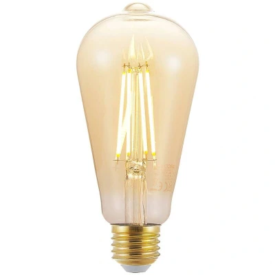 Image of Arcchio LED bulb E27 ST64 6,5 W 2,500 K amber 3step dimmer
