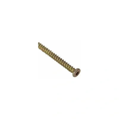 Image of Forgefix Concrete Frame Screw TORX Compatible High Low Thread ZYP 7.5 x 202mm Bag 10 FORCFS202G