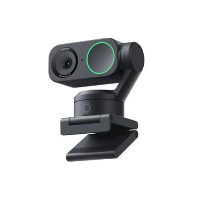 Image of Insta360 Link 2 PTZ Dual Axis Gimbal AI Powered 4K Webcam with 1/2&quot; Sensor for Increased Detail, Pro Audio, Gesture Control, HDR, Tracking, Deskview and Streamer Mode Built in Privacy Protection