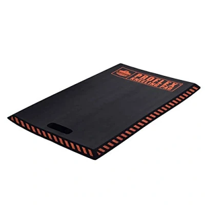 Image of Ergodyne ProFlex 385 Kneeling Pad, Foam Knee Cushion, Water Resistant Mat, 16&quot; x 28&quot; 1&quot;,Black,Large