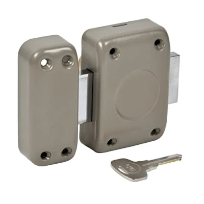 Image of Yale YV25C 35/SC Door Lock, Golden Brown, 35mm Ø23mm