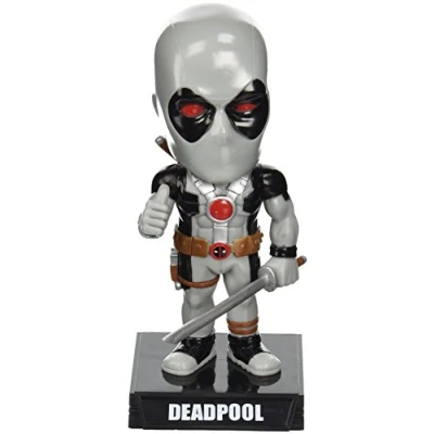 Image of Funko 024583 Marvel: Deadpool Wacky Wobbler Bobble Head Figure, 18 cm