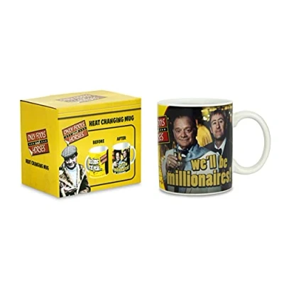 Image of Only Fools and Horses Official Millionaires Heat Change Mug in Gift Box
