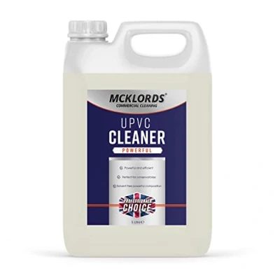 Image of McKLords Commercial uPVC Cleaner, 5 Litre, Clear