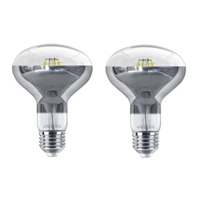 Image of Long Life Lamp Company 2 x 8w LED R80 Reflector Light Bulb E27 Cool White