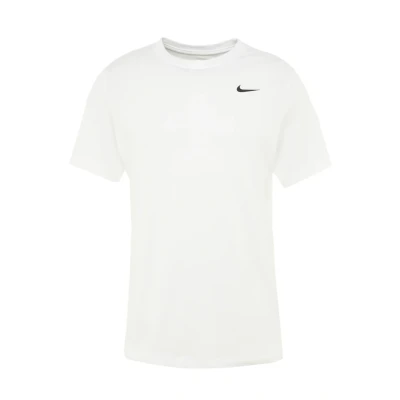 Image of Nike Performance DRY TEE CREW Solid Sports Tshirt, Men&#039;s, Size: Medium, White/black
