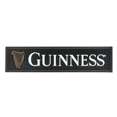 Image of Guinness Logo Harp Bar Mat, PVC Non slip and Waterproof Beer Mats for Home Bars Pubs (50.3 x 12.2cm)