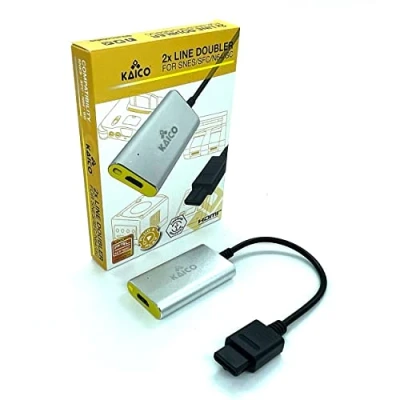 Image of Kaico Analogue x2 HDMI Adapter, N64 to Converter, Gamecube Plug &amp; Play Cable compatible with Nintendo N64, Super SNES,