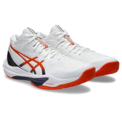 Image of ASICS Men&#039;s Sky Elite FF 3 MT Sneaker, White/NOVA Orange, 7 UK