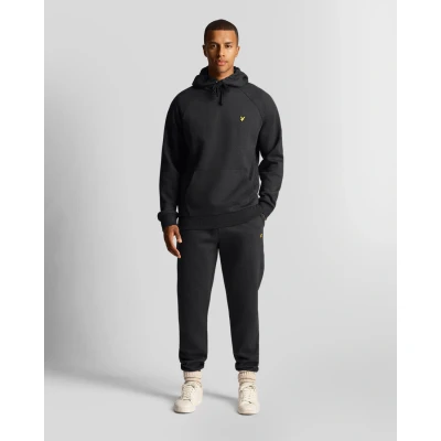 Image of Lyle &amp; Scott Racked Jogger Black Ice Marl XL