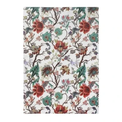 Image of The Leonardo Collection LP94967 Anthina Floral Tea Towel, Multicolour Pattern, 70x50cm