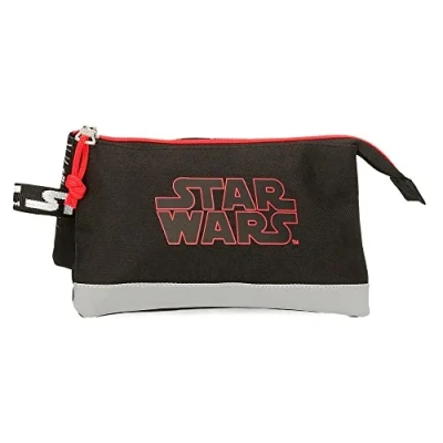 Image of Star Wars Space Mission Triple Black Case 22 x 12 5 cm Polyester